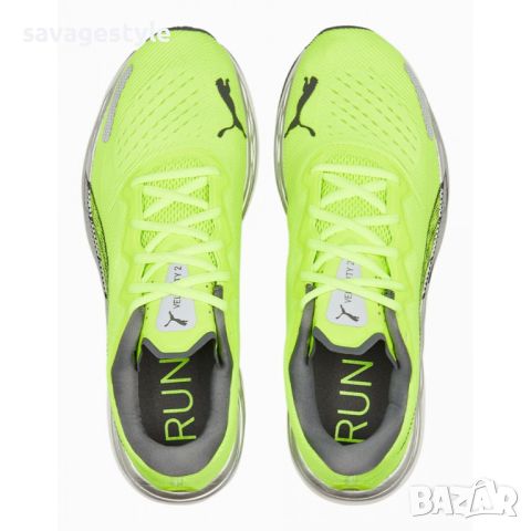 Маратонки PUMA Velocity Nitro 2 Running Shoes Yellow, снимка 4 - Маратонки - 46608453