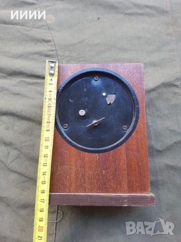 Каминен часовник Маяк 2, снимка 3 - Антикварни и старинни предмети - 53696950