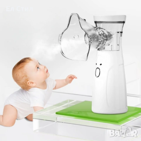 Тих преносим небулизатор Mesh ANK - N3– бърза инхалация у дома и в движение, снимка 3 - Други - 53575137