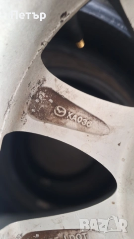 ОРИГИНАЛНИ АЛУМИНИЕВИ ДЖАНТИ ЗА МАЗДА -4Х100Х54-15цола, снимка 7 - Гуми и джанти - 53632405