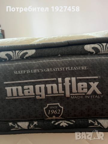 Продавам ортопедичен матрак Magniflex, снимка 3 - Спални и легла - 46317525