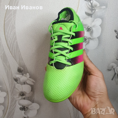 бутонки  ADIDAS ACE 16.3 PRIMEMESH FG  номер 35,5-36, снимка 13 - Футбол - 41146432