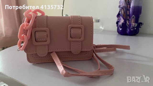 Розова чантичка, снимка 2 - Чанти - 46452845