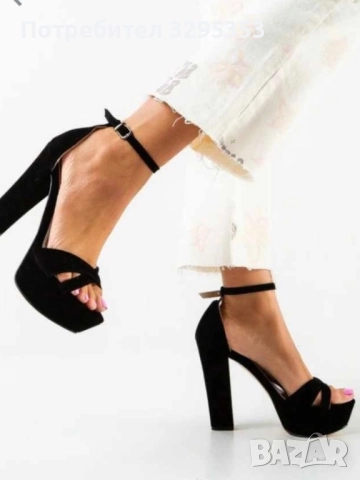 ✨ Елегантни велурени токчета – 35 номер, чисто нови ✨