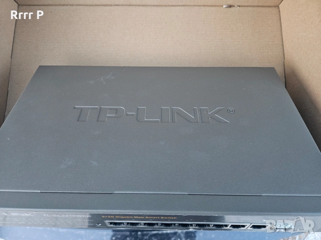 Суич TP-Link 2210WEB, снимка 3 - Суичове - 52797293