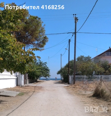 Парцел 320м2 Гърция Неа Врасна 40м от плажа.