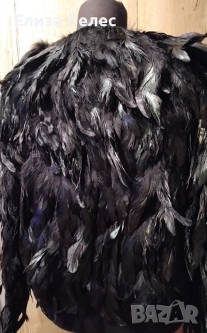 Палтенце с пера размер M-L, снимка 2 - Палта, манта - 51714117