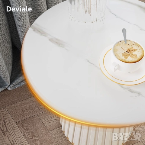 модерна лека луксозна странична масичка - нощно шкафче , снимка 5 - Маси - 52293322