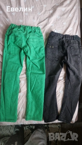 Бенетон и Зара дънки 122-128 цена за брой, снимка 2 - Детски панталони и дънки - 53301387