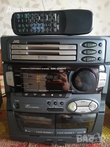 Аудио система  JVC  MX-D401T, снимка 2 - Аудиосистеми - 49251009