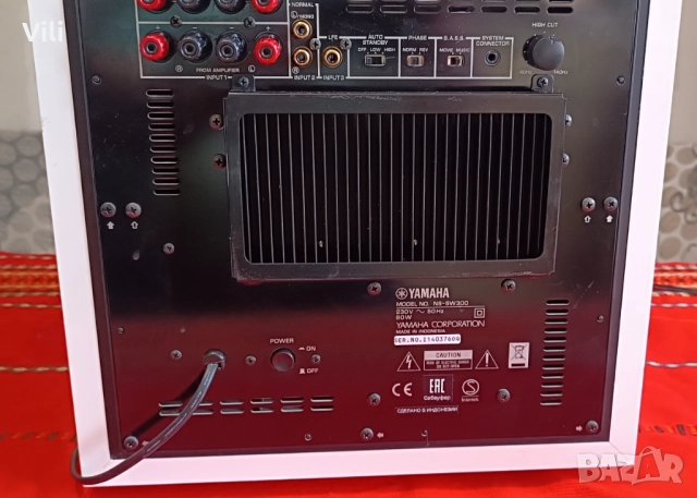 Yamaha NS-SW300, снимка 8 - Ресийвъри, усилватели, смесителни пултове - 51635725