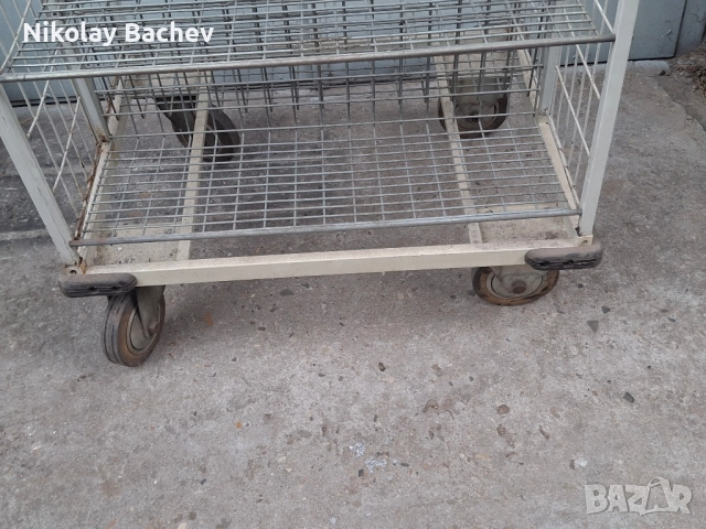 индустриална количка, снимка 4 - Етажерки - 51845146