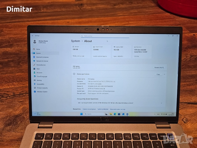 Dell Latitude 5431 14" Intel i7 1270p 16GB DDR5 IPS Touch screen
