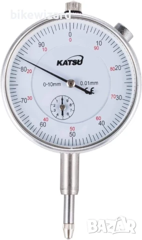 KATSU индикаторен часовник 0-10 мм, точност 0,01 мм, метричен индикаторен часовник НОВ