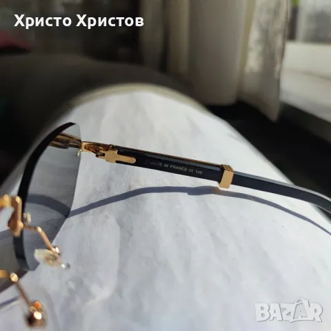 Мъжки луксозни слънчеви очила Cartier CT0362S C1 Дребен дефект Намалени!!!, снимка 5 - Слънчеви и диоптрични очила - 47113819