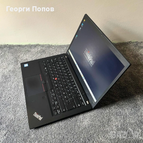Lenovo T490s - Touchscreen 14''FHD, 16GB RAM DDR4, i5-8365u, 256GB SSD, снимка 4 - Лаптопи за работа - 53656242
