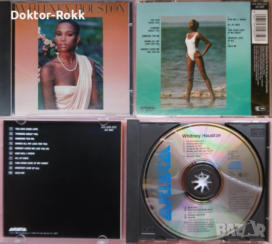 Whitney Houston – CD - оригинални дискове, снимка 3 - CD дискове - 52960036