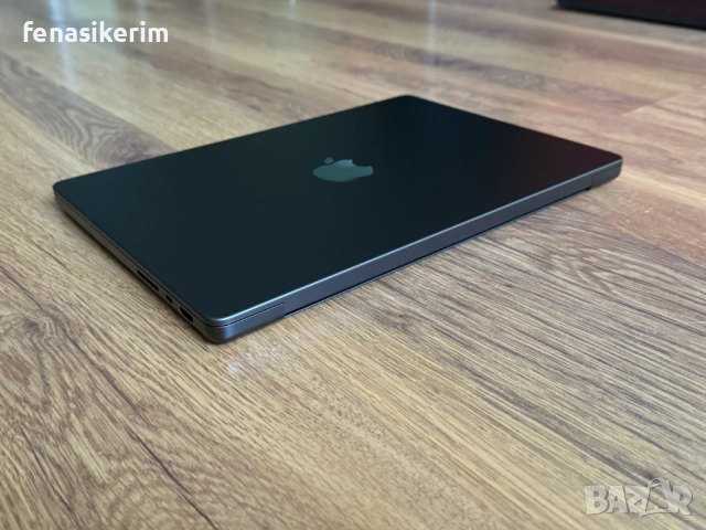14' Apple MacBook Pro Late 2023 M3 Pro Space Black 18GB RAM/1TB SSD/Бат 100 %, снимка 3 - Лаптопи за работа - 53416329
