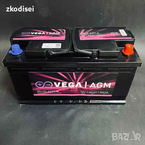 Акумулатор VEGA 95Ah AGM, снимка 1