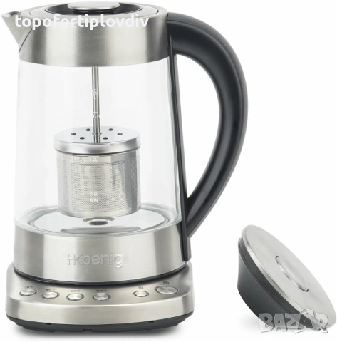 Електрическа кана за чай с филтър H.Koenig TI700, Гаранция