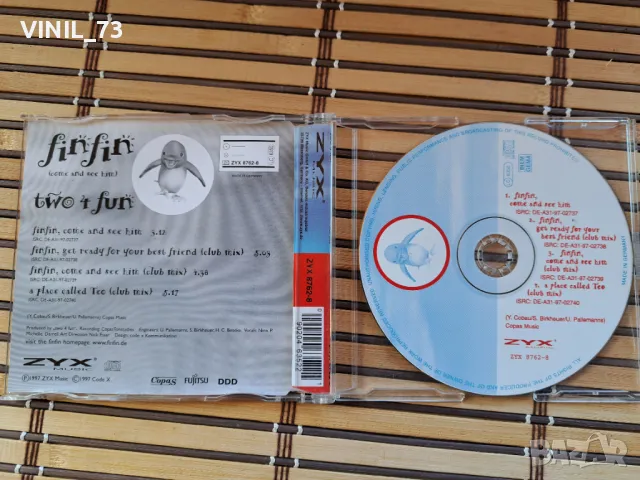 Two 4 Fun – Finfin (Come And See Him), снимка 2 - CD дискове - 50358651