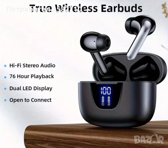 Безжични слушалки, снимка 3 - Слушалки и портативни колонки - 53450600