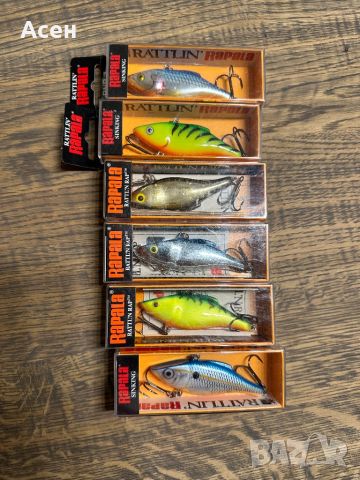 Воблери Rapala Rattlin Rap RNR 7 и 8 см, снимка 3 - Такъми - 45255873