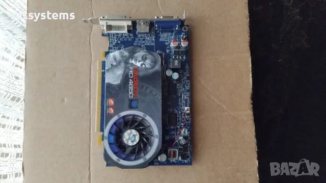 Видео карта ATi Radeon Sapphire HD 4650 HDMI 512MB GDDR3 128bit PCI-E, снимка 6 - Видеокарти - 49768819