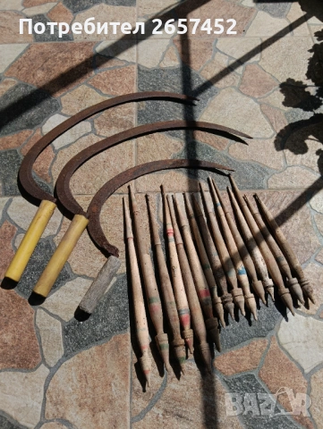 Вретена и сърпове, снимка 2 - Антикварни и старинни предмети - 54248973