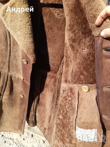 Стар Мъжки кожух, снимка 4 - Други ценни предмети - 53985452