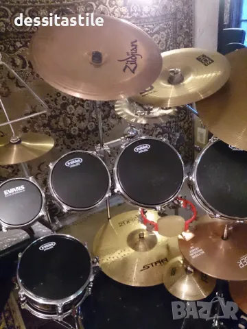 Голям комплект барабани Амати, снимка 9 - Ударни инструменти - 50032015