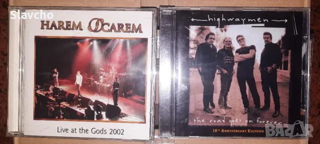 Дискове на - Harem Scarem – Live/The Highwaymen - The Road Goes On Forever, снимка 1 - CD дискове - 39943556