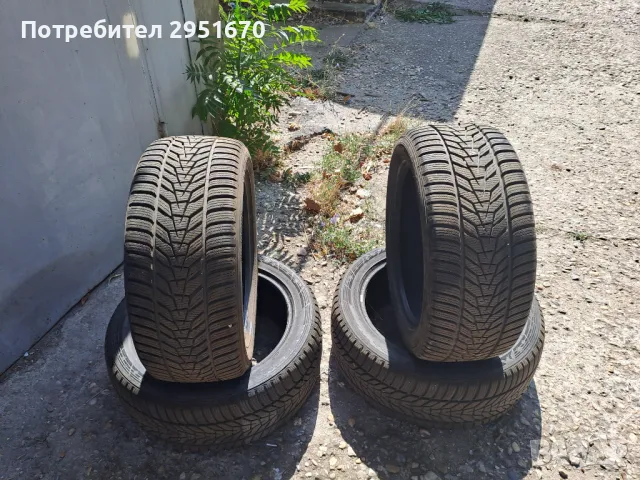 Продавам зимни гуви 255/45R18 Hankook Winter i cept* Evo 3, снимка 1 - Гуми и джанти - 47023234