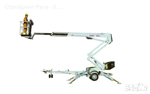 Телескопична вишка на ремарке, DINO 160 XT - 16 метра, Под наем