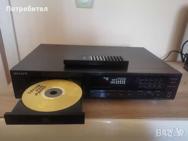 CD player Sony cdp 590 , снимка 6 - Ресийвъри, усилватели, смесителни пултове - 45695200