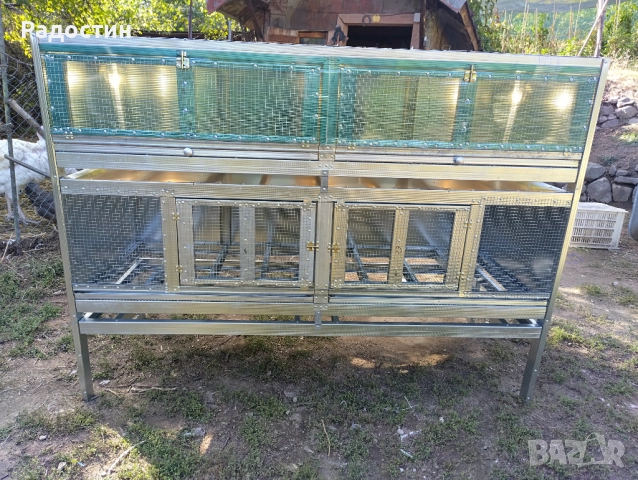 Двуетажна клетка с брудер 