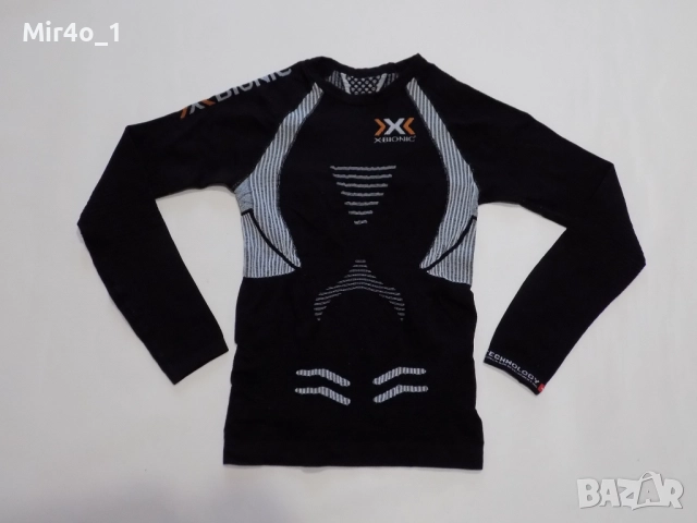 блуза x-bionic/salomon фанела екип горнище тениска худи суичър туризъм планина дамска оригинална S, снимка 2 - Спортни екипи - 51455629