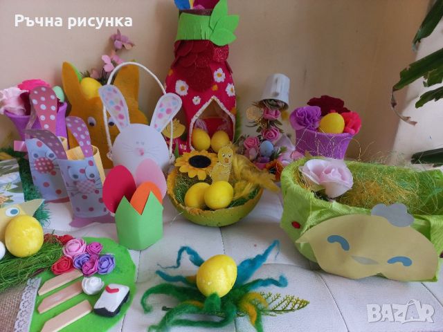 Ръчна изработка за детски и Великденски базари, снимка 9 - Декорация за дома - 45382750