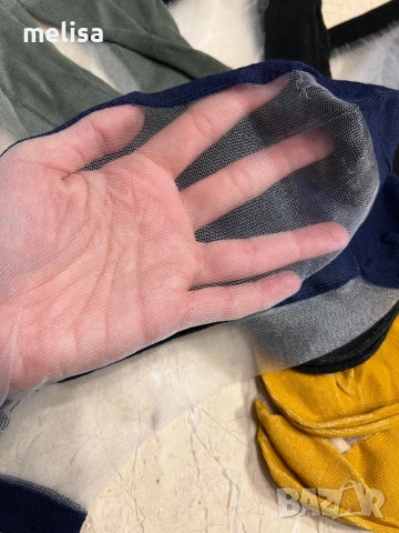 Ефектни чорапи с прозрачен елемент , снимка 2 - Дамски чорапи - 53601587