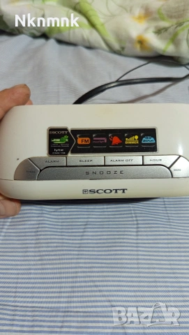 Радио часовник SCOTT , снимка 5 - Друга електроника - 53839769