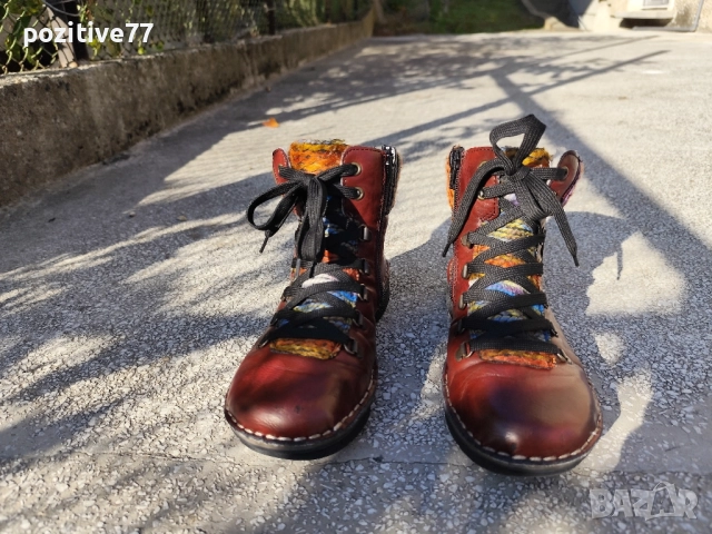 Дамски Боти RIEKER, снимка 8 - Дамски боти - 52156032