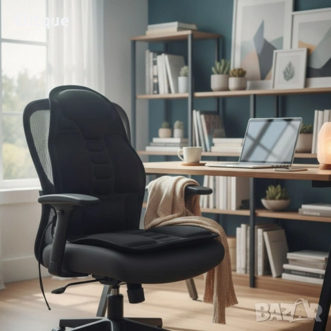 Масажна седалка с подгряване – комфорт и облекчение за тяло, което е уморено от седене, снимка 8 - Масажори - 53009201