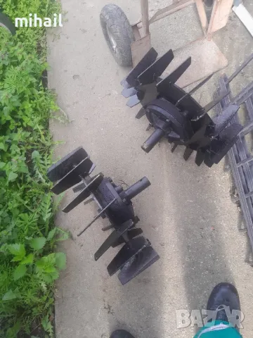 метални колела диференциални с пулуоски за мотофреза , снимка 3 - Градинска техника - 49704588