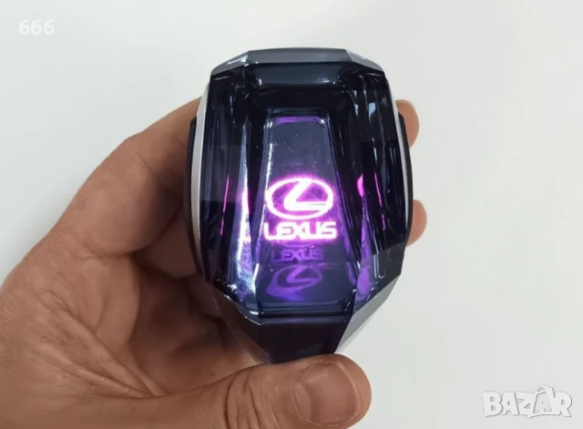 Топка за скоростен лост RGB светеща кристал, снимка 7 - Аксесоари и консумативи - 51408991