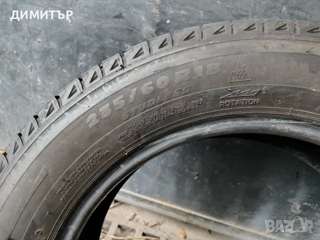 4бр.зимни гуми MICHELIN 235 60 18 DOT17 цена за брой, снимка 7 - Гуми и джанти - 50046978