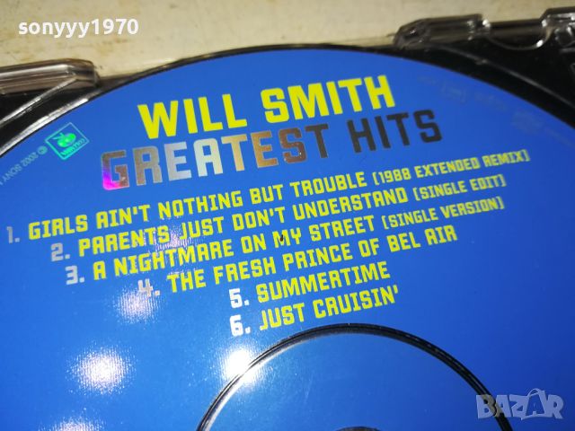 WILL SMITH CD 0905241153, снимка 12 - CD дискове - 45650006