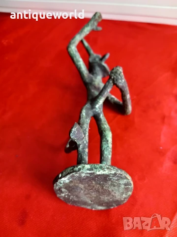 Фавн , САТИР, Бронзова Пластика ,Фигура , Статуетка, снимка 8 - Антикварни и старинни предмети - 51212938