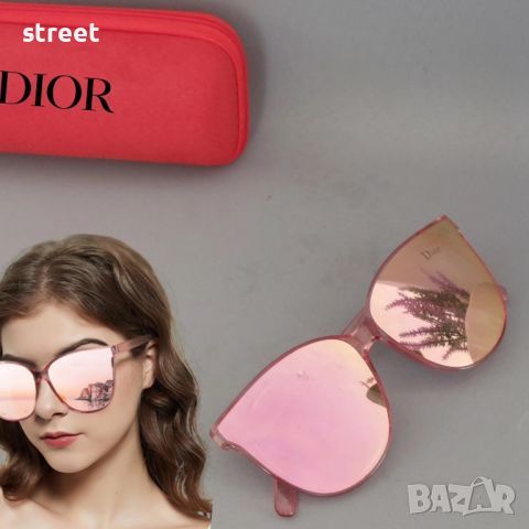 Dior sunglasses 👓 дамски слънчеви очила огледални , снимка 1 - Слънчеви и диоптрични очила - 46750919