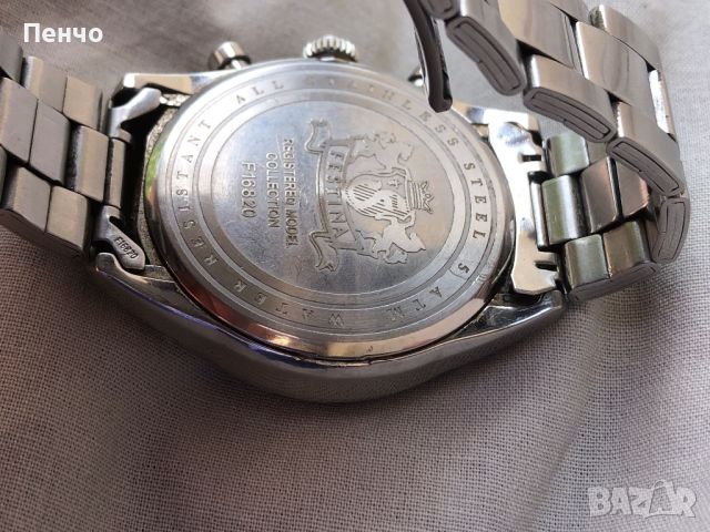 стар ръчен часовник "FESTINA" CHRONOGRAPH  F16820, снимка 17 - Антикварни и старинни предмети - 45888294