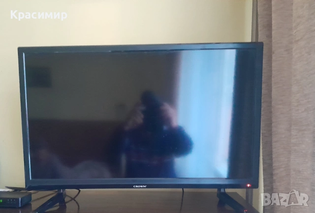 Телевизор Crown 32" Led, снимка 4 - Телевизори - 53676593